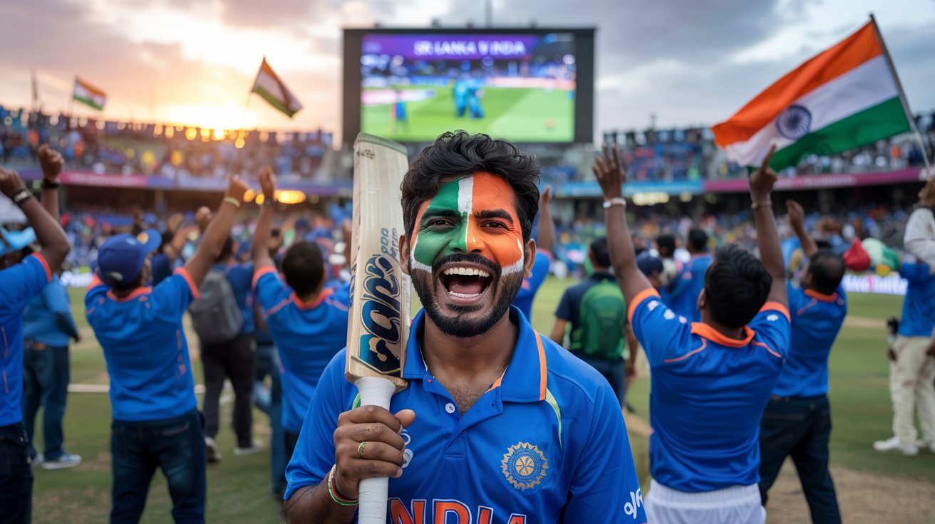 India Sri Lanka Score