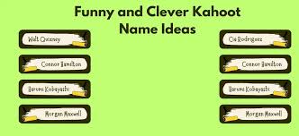 Inappropriate Kahoot Names
