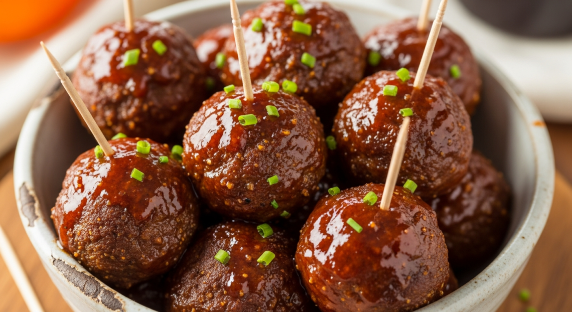 Grape Jelly Meatballs