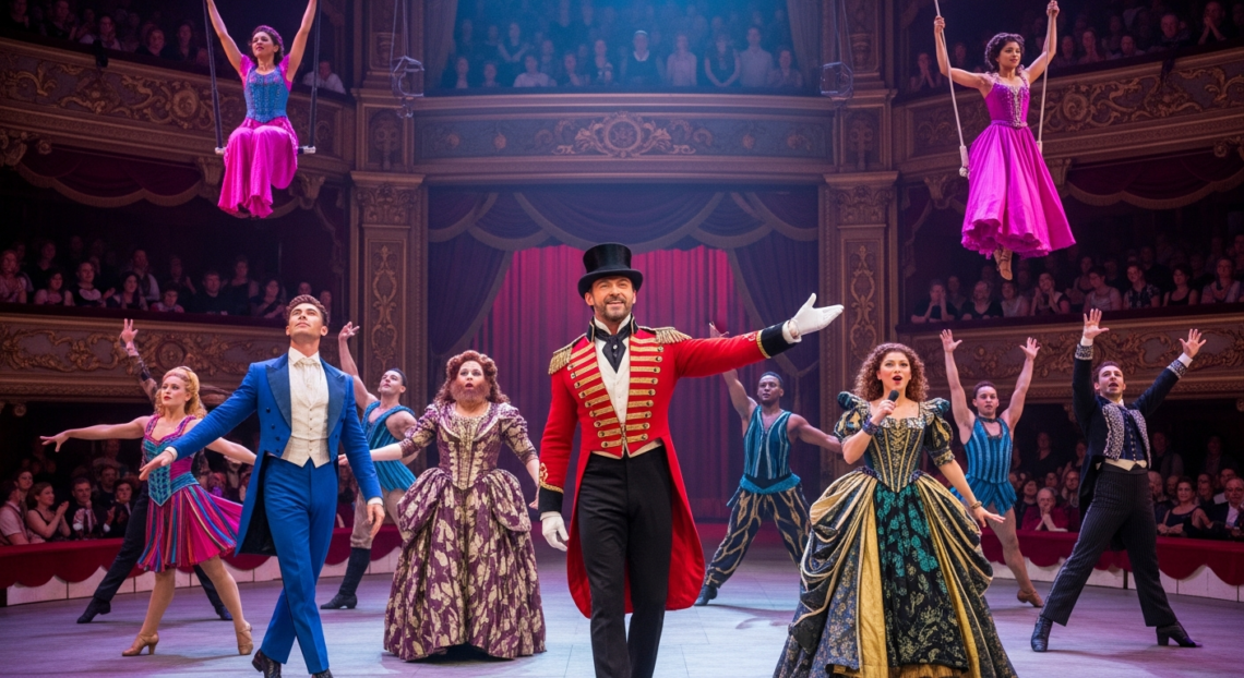 full cast of The Greatest Showman