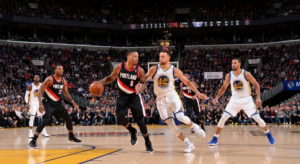 Portland Trail Blazers vs Golden State Warriors